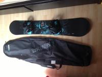 K2 snowboard+K2 obal+Flow vázání