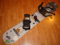 Snowboard komplet PROJECT 157cm bazar ZÁRUKA