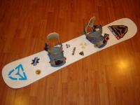 Snowboard komplet SIXM 145cm bazar ZÁRUKA